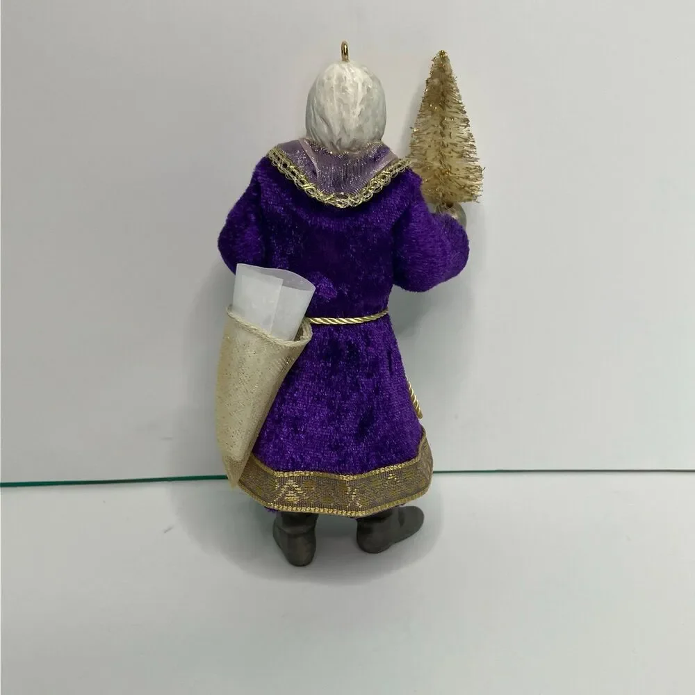 Hallmark FATHER CHRISTMAS 2012 Keepsake Ornament  Santa Purple Special Edition